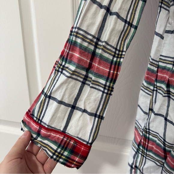 Wondershop Plaid Flannel Sleep Shirt Women’s Medium - Picture 3 of 7